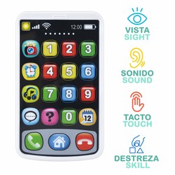 Teléfono de juguete interactivo PlayGo con llaves para bebé 2