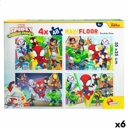 Puzzles infantiles Spidey set de 4 para niños +4 años