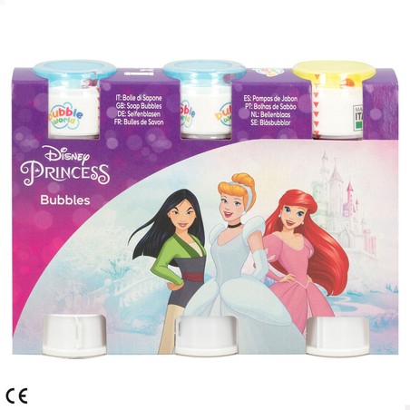 Juego burbujas infantil Disney, figuras princesas