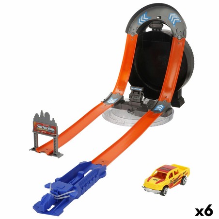 Pista coches niños Speed & Go con coche metálico