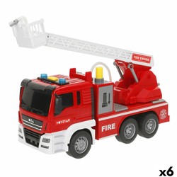 Camión bomberos juguete Speed & Go con grúa extensible y manguera