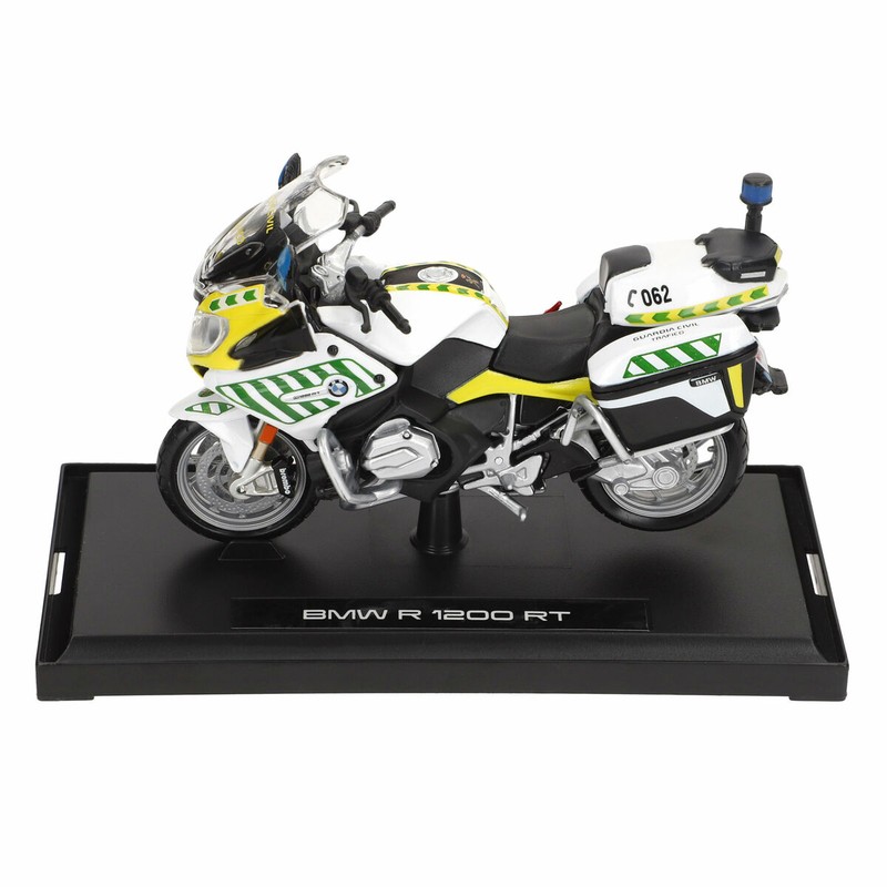 Réplica detallada BMW R 1200 RT Maisto con soporte