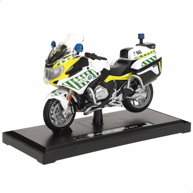 Moto de metal juguete resistente para horas de diversión