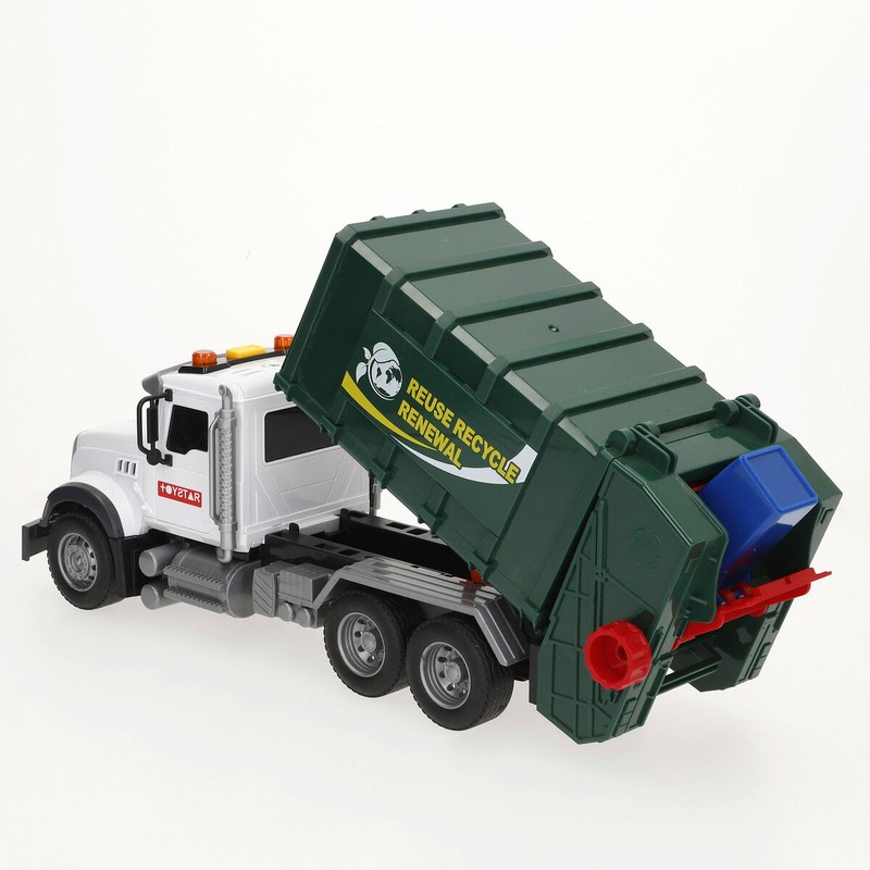 Camión de fricción para niños, modelo realista, pack de 6