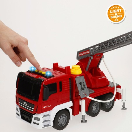 juguete educativo motricidad fina camión bombero para niños