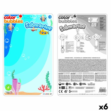 Pompas de jabón para niños Colorbaby, set de 6 unidades automático