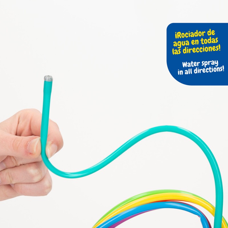 Rociador jardín infantil de caracol Aqua World, listo para conectar.