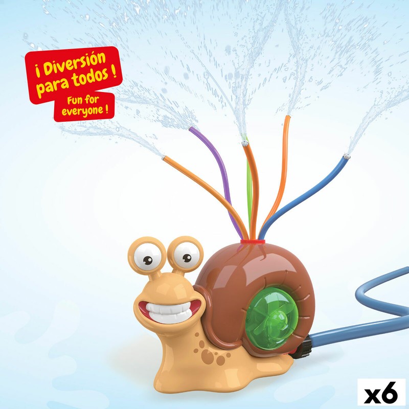 Cómo el aspersor de agua Colorbaby fomenta el juego activo al aire libre.