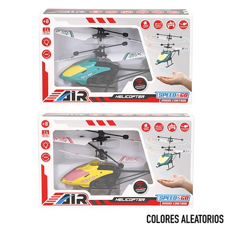 Juguete volador RC Colorbaby en aterrizaje suave
