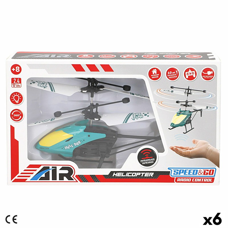 Helicóptero Colorbaby, ideal para juegos aire libre niños