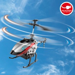 Helicóptero radiocontrol niños Colorbaby volando 2