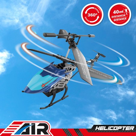 Helicóptero de juguete radiocontrol estable con cargador USB