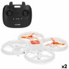 Coches juguete niños: Helicóptero RC Colorbaby volando con luces LED