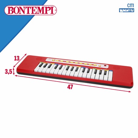 Juguete musical educativo con función de grabación y reproducción para pequeños compositores en clase.