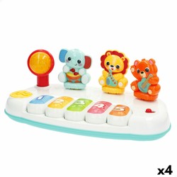 Piano juguete niños Winfun con animales de la jungla