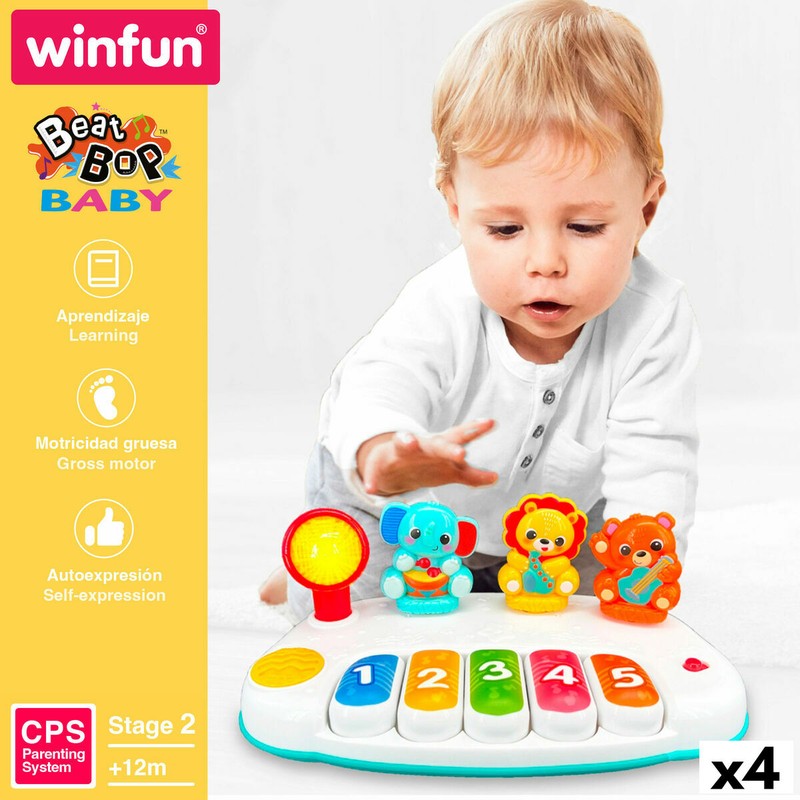 Winfun piano musical, ideal para regalo de cumpleaños