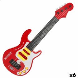 Pack 6 guitarras infantiles Bontempi, ideal para juegos musicales en grupo.