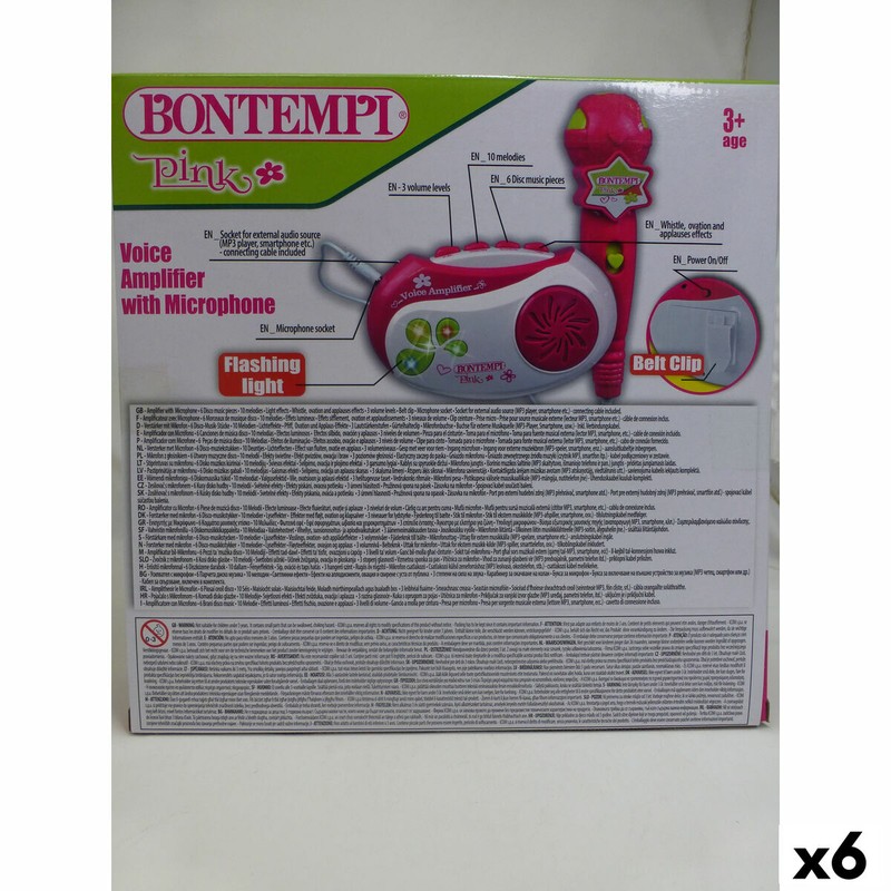Set de micrófono infantil Bontempi para regalo