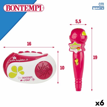 Bontempi micrófono infantil para horas de diversión