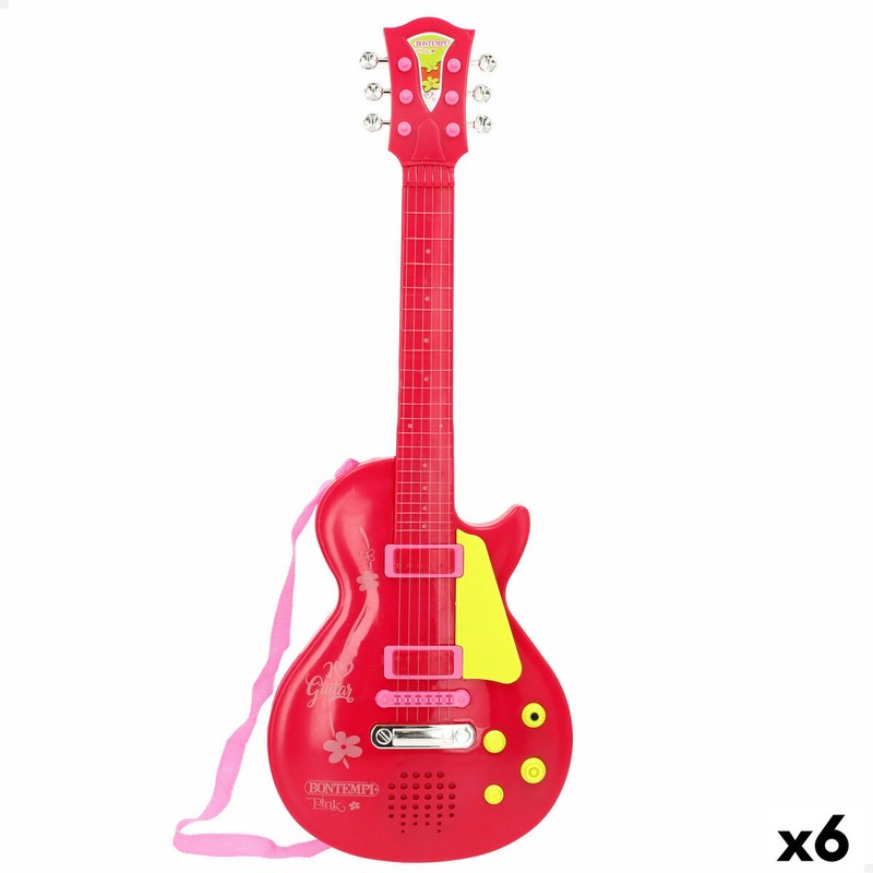 Guitarra Infantil Bontempi en acción, con niño tocando