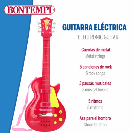 Set de guitarra para niños 3 años, estimulando el desarrollo musical