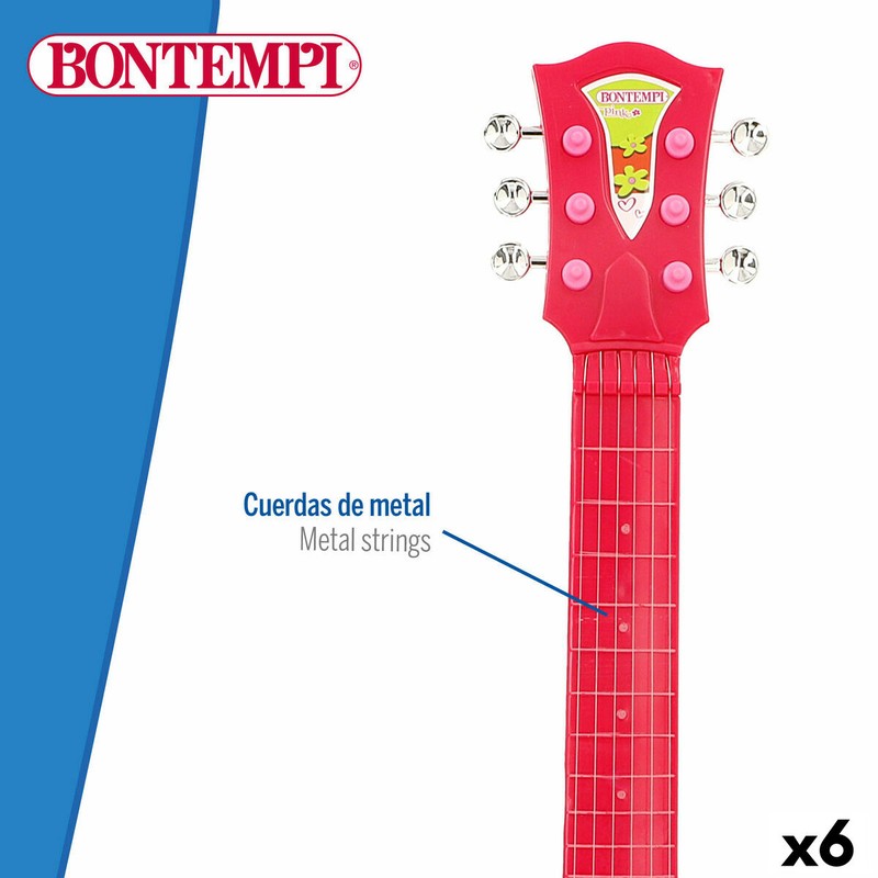 Juego simbólico con guitarra Bontempi, fomentando la imaginación