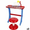 Teclado musical niños Bontempi con taburete