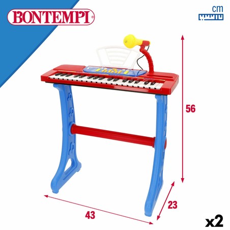 Sonidos de animales en teclado infantil Bontempi