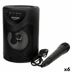 Altavoz karaoke niños Bontempi pack 6 con luces RGB