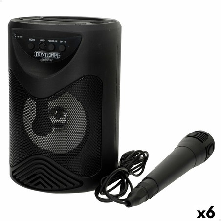 Altavoz karaoke niños Bontempi pack 6 con luces RGB