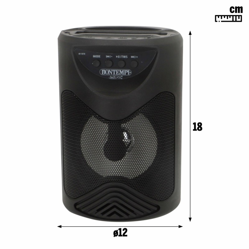 Equipo karaoke portátil Bontempi para fiestas y juegos