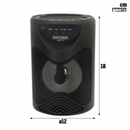 Equipo karaoke portátil Bontempi para fiestas y juegos