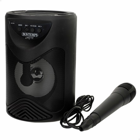 Niños jugando y cantando con el pack de altavoces Bontempi
