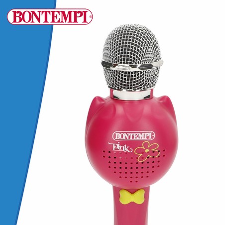 Set de micrófonos infantiles Bontempi, ideal para pequeños artistas