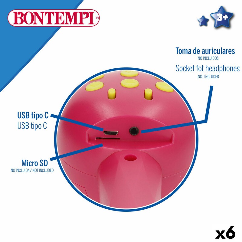 Pack de micrófonos Bontempi, el mejor juguete musical para la expresión