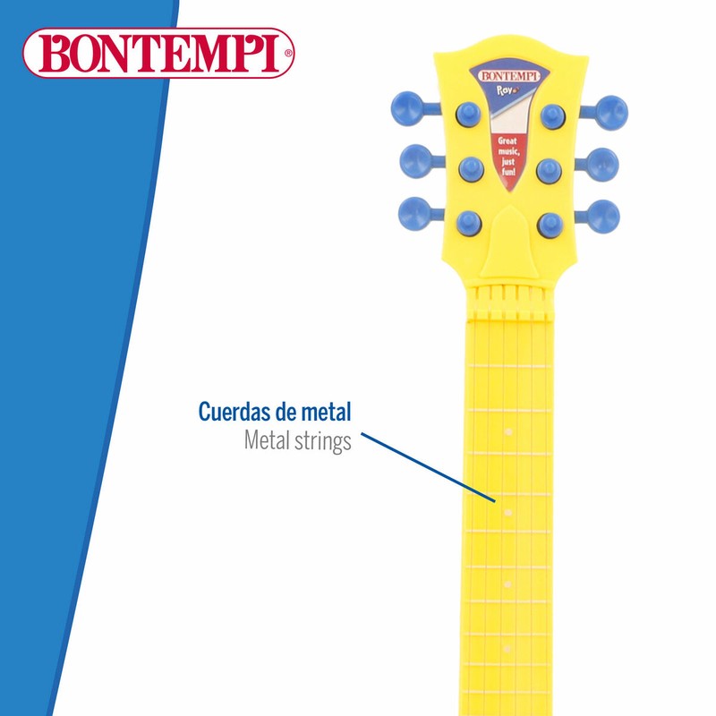 Juguete musical Bontempi con botones de melodías y ritmos