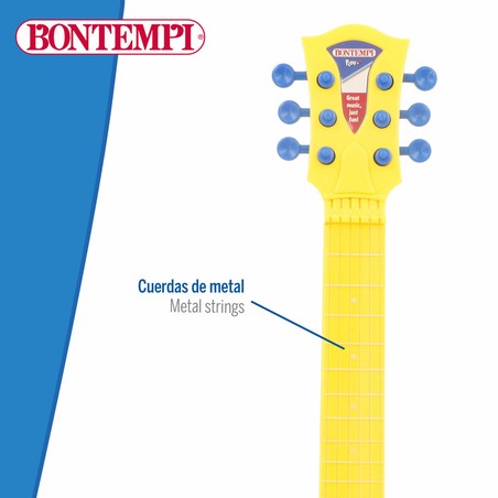 Juguete musical Bontempi con botones de melodías y ritmos