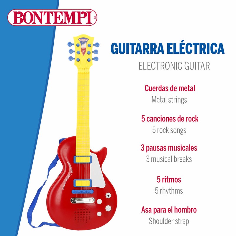 Guitarra para niños 3 años, estimula la creatividad y coordinación