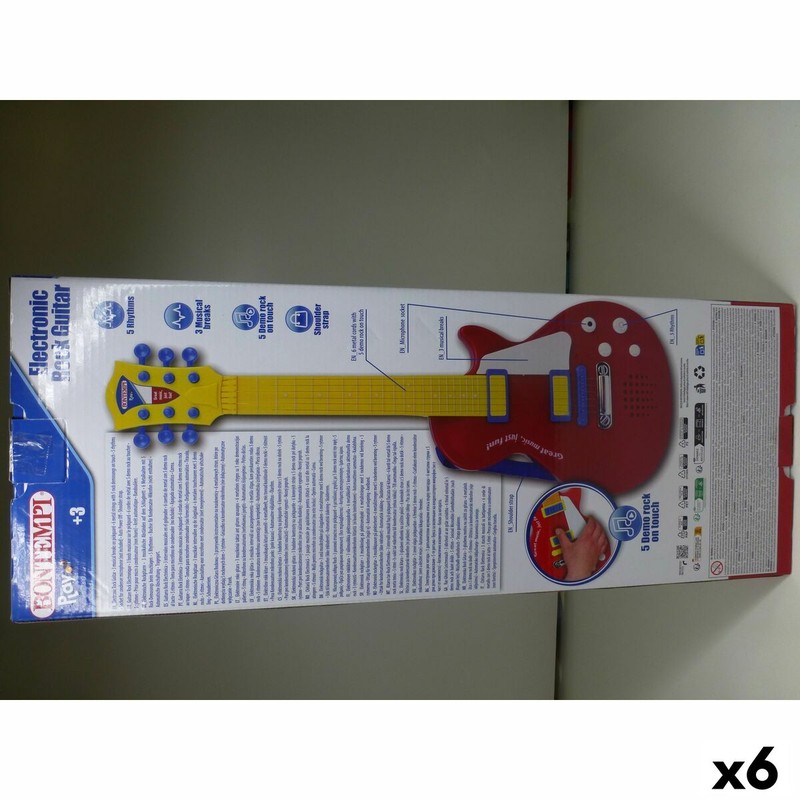 Guitarra de juguete para desarrollar la habilidad manual infantil