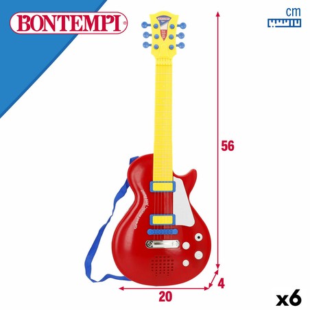 Juego de rol musical con la guitarra de juguete Bontempi
