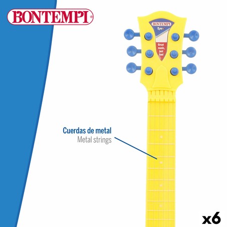 Sonidos y melodías de rock en la guitarra electrónica para niños