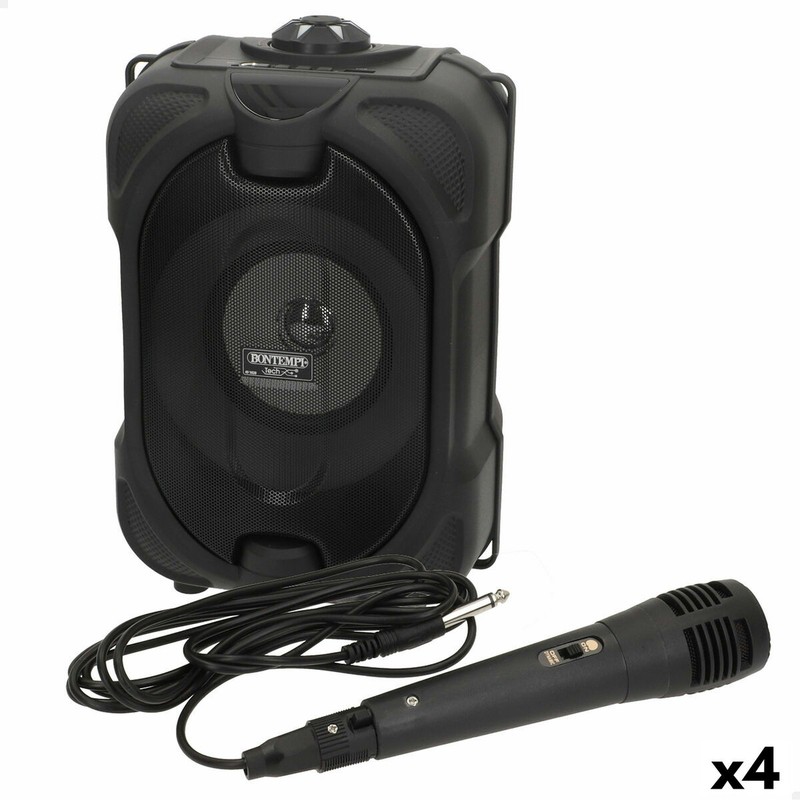 Altavoz karaoke niños Bontempi con micrófono, listo para cantar