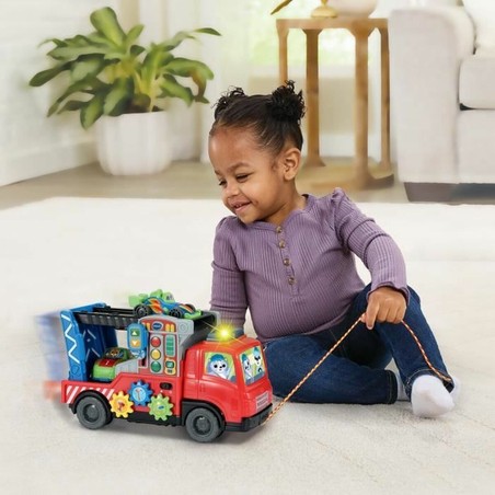 Camión de rescate Vtech Baby: Detalle de sus vehículos complementarios.