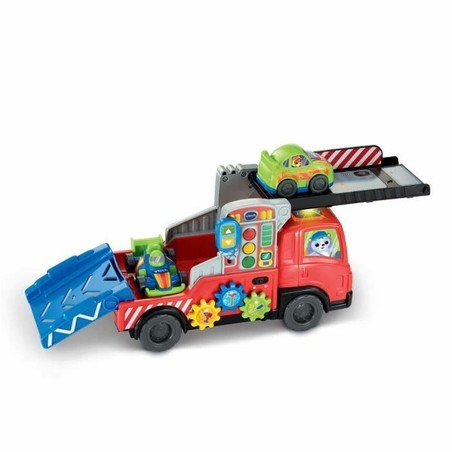 Playset Vtech Baby: Vista frontal del camión multicolor para niños.