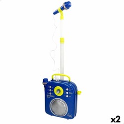 altavoz karaoke infantil bontempi con microfonos