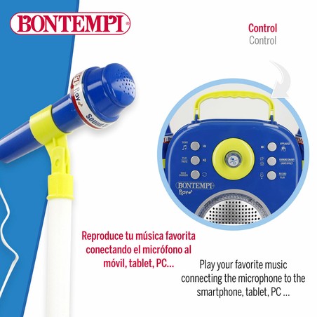 karaoke portátil luces para fiestas infantiles