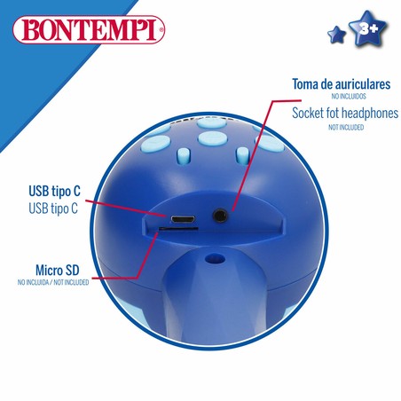 Juguete musical karaoke Bontempi para el desarrollo infantil