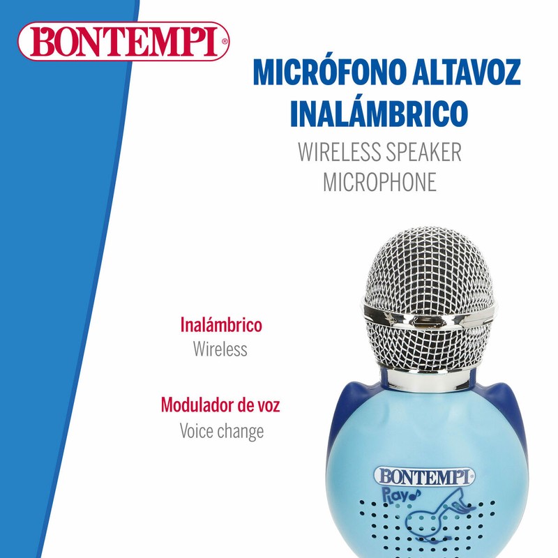 Micrófono con efectos voz, diviértete modulando tu voz