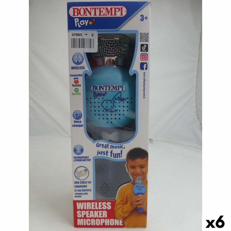 Bontempi micrófono para el desarrollo de la motricidad global