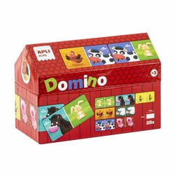 Juego Dominó Niños Apli fichas de colores